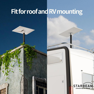 STARBEAM Starlink Gen 3 Standard Plastic Pole Adapter for 37-48mm Pole