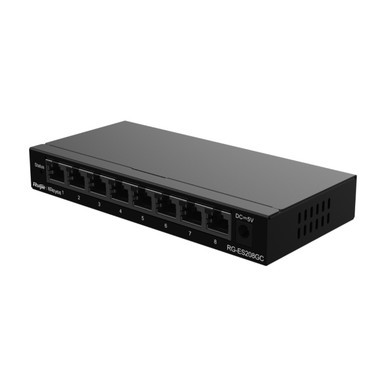 Ruijie Reyee RG-ES208GC 8-Port Managed Switch, 8x Gigabit RJ45