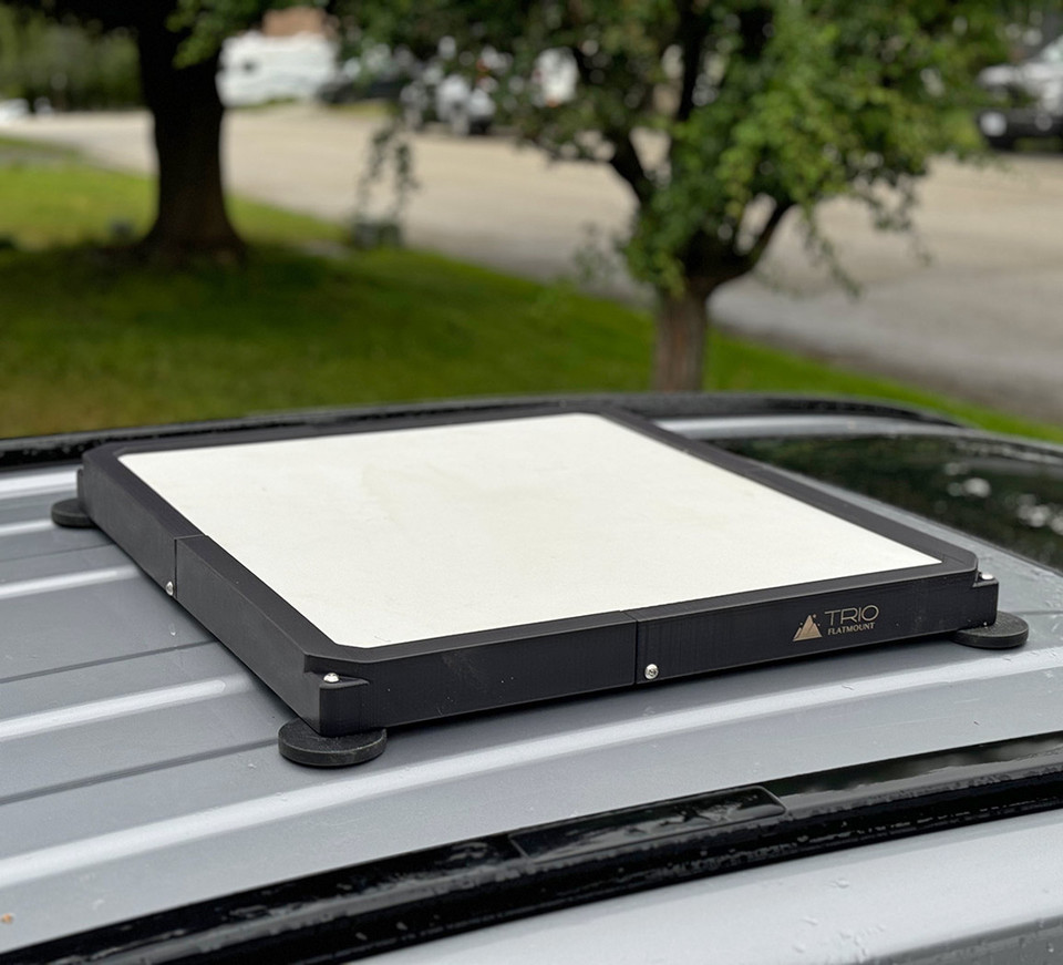 TRIO Starlink Maritime Flat High Performance Speedmount, Black