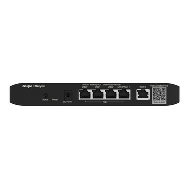 Ruijie Reyee RG-EG105G-P 5-Port Managed PoE Router, 4x Gigabit PoE+