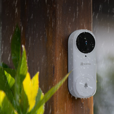 EZVIZ CS-DB2 (5MP), 2MP Camera, 2.0mm Lens, 176° Diagonal, PIR 100°, Two-Way Talk, WiFi 2.4GHz, 5200mAh, IP65