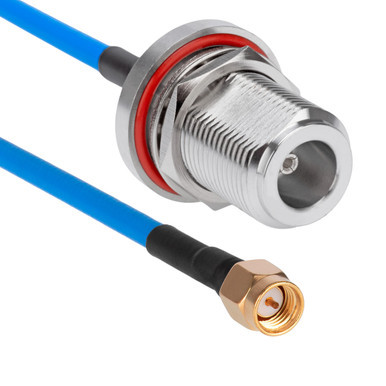 RG-402 Patch Cable N Female to SMA Male Low PIM 50cm