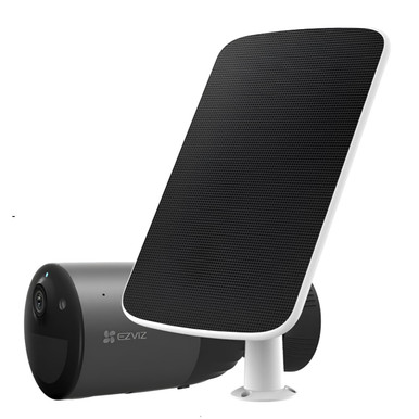 EZVIZ BC1C Pro 4K 8MP Camera Kit with Solar Panel & Rechargeable Battery