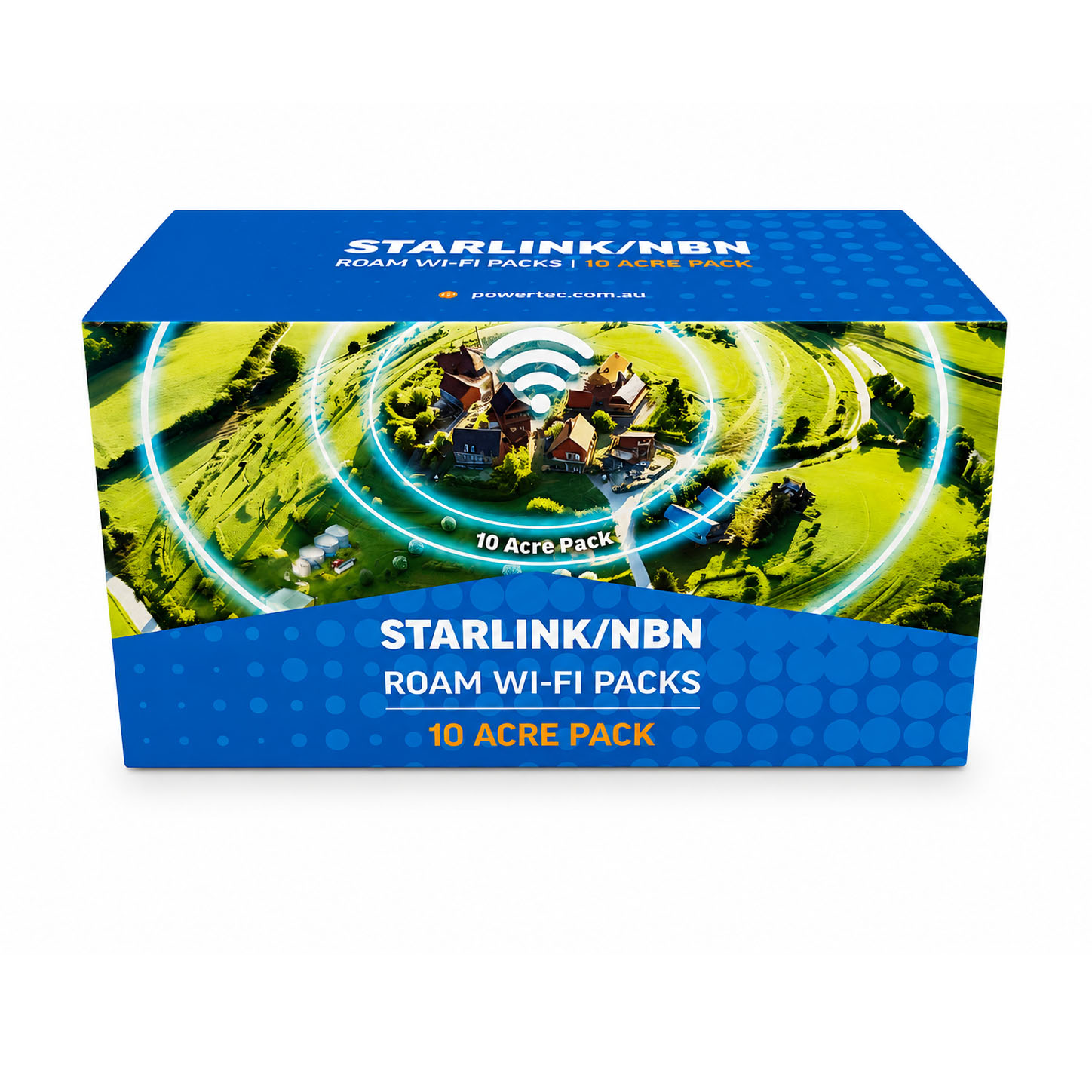 Expansion Roam 10 Acre Wi-Fi Pack for Starlink or NBN includes Wall & Pole Mount (pole not included)