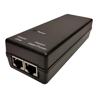 Cambium Networks N000000L034B PoE, 30.5W, 56V, 5GbE DC Injector, Indoor, Energy Level 6 Supply, accepts C5 Connector