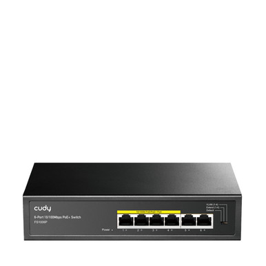 Cudy FS1006P 6-Port 10/100M PoE+ Switch