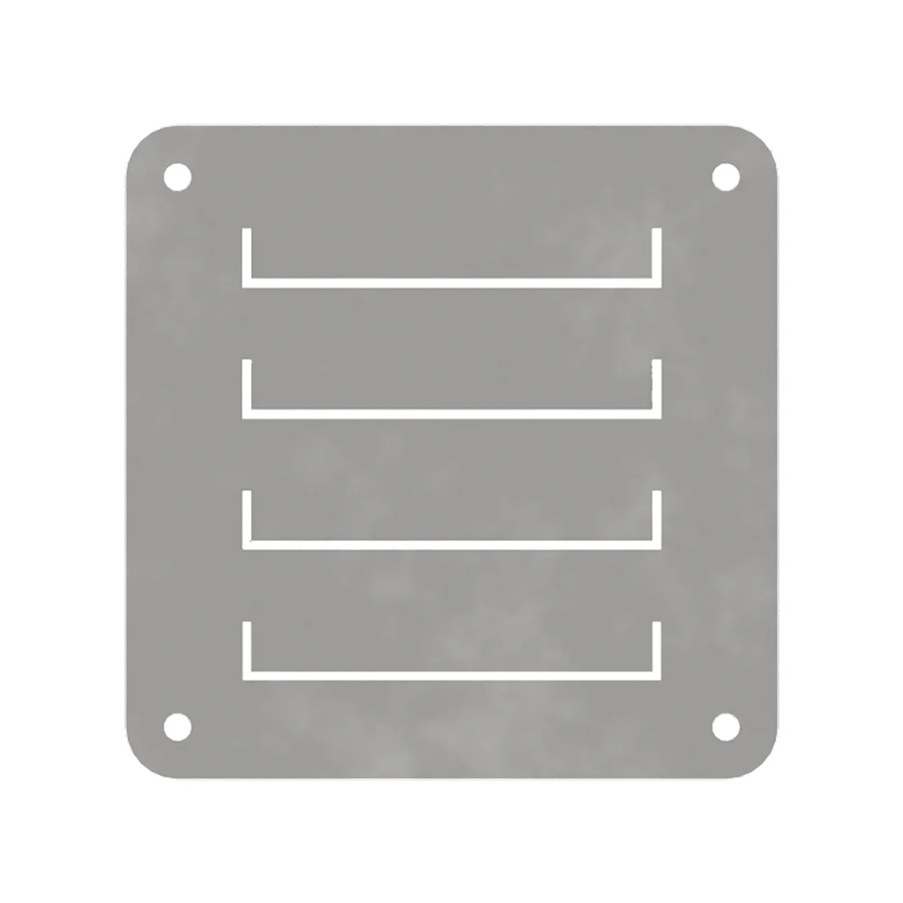 316L Stainless Steel 125 x 125mm Louver Vent Kit