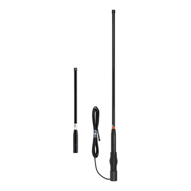 Blackhawk 4G Trucker Edge & Compact Whip Antenna Twin Pack