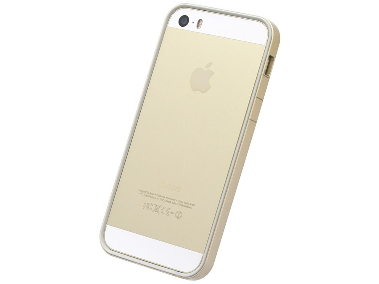 Betasten plaag nul Flat Bumper Gold for iPhone SE 5s/5 - Power Support
