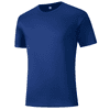 A navy blue Saharah dryfit t-shirt featuring a simple design and a logo. Ideal for casual wear.