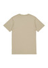 A men's short sleeve tee in a neutral beige colour, with a simple design and no visible branding.