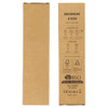 A brown cardboard packaging for a 6-in-1 Multi Charging Cable, featuring various outputs and inputs.