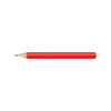 A red HB Mini Pencil designed for writing, featuring a traditional grey lead tip.