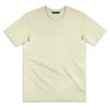 A light green T-shirt with short sleeves, featuring a crew neckline and a logo tag.