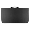 A black carrying case for the Davis BBQ Set, featuring a handle and a sleek design. The case includes a logo.