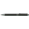 A Bermuda Stylus Pen is featured, showcasing a sleek black metal design with a silver clip and accents.