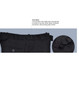 Black knee-length shorts with a Flexi Waist feature, providing comfort and movement. Includes a small logo.