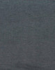 A dark grey cotton t-shirt fabric with a smooth texture and subtle ribbing, featuring a logo.