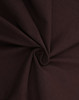 A close-up of brown fabric, showcasing a smooth, premium cotton texture suitable for making t-shirts.