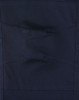 Navy blue Unisex Cotton Stretch Drill Cuffed Work Pants featuring multiple pockets and a sleek design.