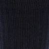 A close-up of a black ribbed sock from the JB's Outdoor Sock 3 Pack, featuring a branded logo.