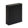 A black box packaging, rectangular in shape, suitable for various products. No visible logos or branding.