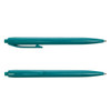Two Javelin Pens in a vibrant teal color, featuring a streamlined design and a clip for easy attachment.