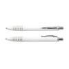 A set of Titan Pens in white plastic with a sleek design and metallic accents.