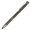 Auzon Pen in silver and black, featuring a sleek metal design and a logo on the barrel.