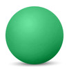 A green high bounce ball featuring a smooth surface and a round shape, designed for novelty and fun.