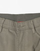 A pair of men's flexi chino pants in a light grey colour, featuring a button closure and pockets.
