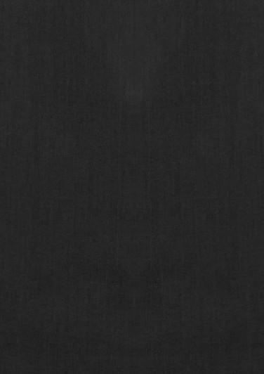 A black short sleeve men's button-up shirt with a logo on the chest.
