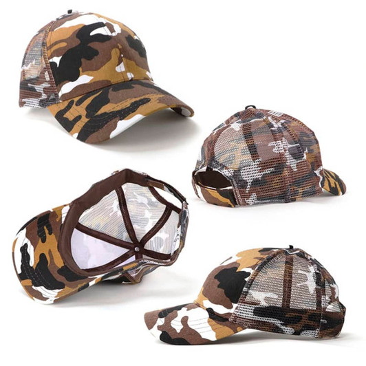 Camo 6-Panel Cap