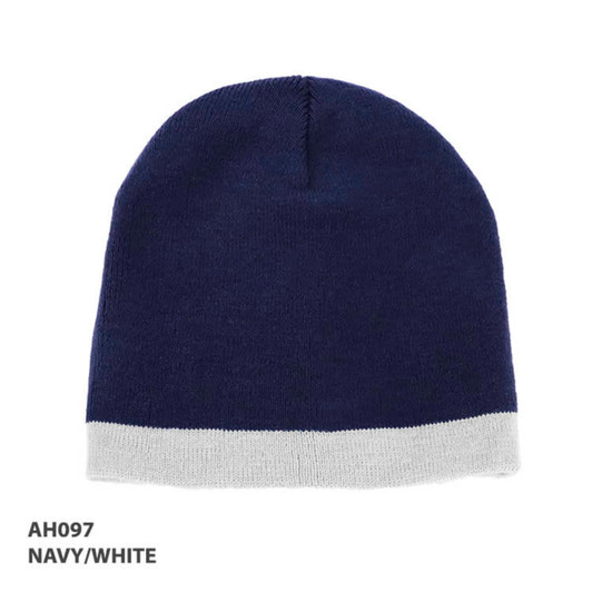 Acrylic Two-Tone Beanie