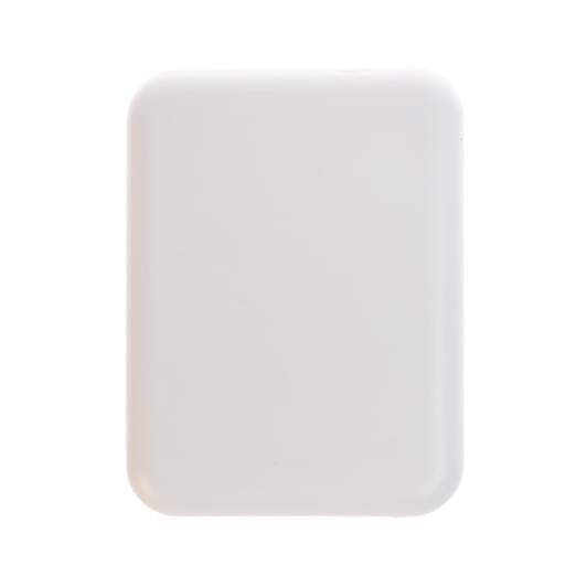 An LED Compact Mirror in a sleek, rectangular design with rounded edges and a smooth white finish.