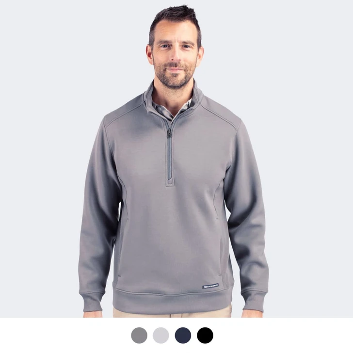 Cutter & Buck Roam Mens Half Zip Jacket