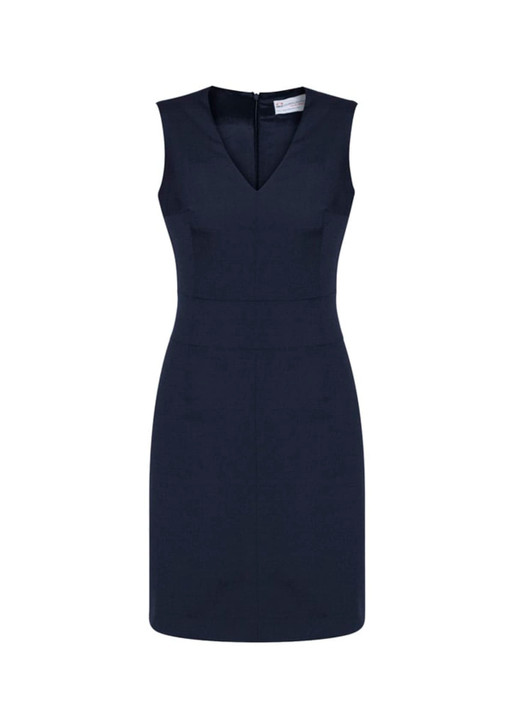 Cool Stretch Womens Sleeveless V-Neck Dress