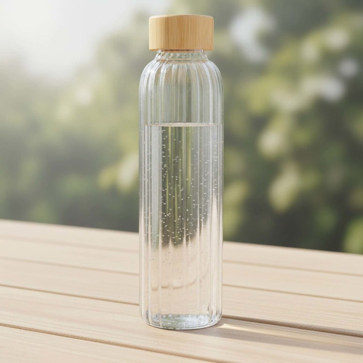 Whimsy Glass Drink Bottle