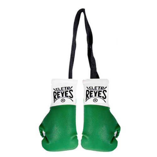 Cleto Reyes Miniature Pair of Boxing Gloves Green PRO BOXING SHOP