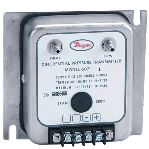 607 DIFFERENTIAL PRESSURE TRANSMITTER