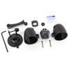 BANKS POWER 63344 DUAL GAUGE POD KIT 52MM STICKY BASE SUCTION MOUNT IDASH 1.8 AND 52MM (2-1/16 INCH) GAUGES