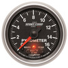 AUTOMETER 3646 2-1/16" PYROMETER, W/ PEAK & WARN, 0-1600 °F, STEPPER MOTOR, SPORT-COMP II