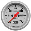 AUTOMETER 4360 2-1/16" FUEL PRESSURE, 0-30 PSI, STEPPER MOTOR, ULTRA-LITE UNIVERSAL
