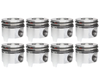 MAHLE 224-3409WR.030 PISTON SET WITH RINGS (.030 REDUCED COMPRESSION) FOR 94-03 FORD POWERSTROKE