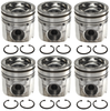 MAHLE 224-3802.020 PISTON KIT MARINE BOWL (.020) FOR 2007.5–2018 CUMMINS 6.7L ENGINE