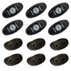 RIGID INDUSTRIES 400253 ROCK LIGHT KIT COOL WHITE SET OF 6 LIGHTS A-SERIES