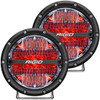 RIGID INDUSTRIES 36205 360-SERIES 6 INCH LED OFF-ROAD DRIVE BEAM RED BACKLIGHT PAIR
