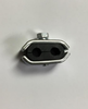 SCHEID DIESEL M13543 FUEL LINE CLAMP (2 LINES) 1989-2002 DODGE CUMMINS 5.9L 12V/24V