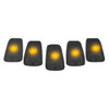 RECON 264159BK SMOKED LENS AMBER CAB LIGHTS FOR 1988-2002 GM SILVERADO/SIERRA