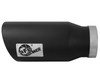 AFE POWER 49T50702-B15 MACH FORCE-XP 409 STAINLESS STEEL CLAMP-ON BLACK EXHAUST TIP LEFT SIDE EXIT 5" X 7" X 15"